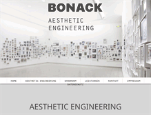 Tablet Screenshot of bonack.de